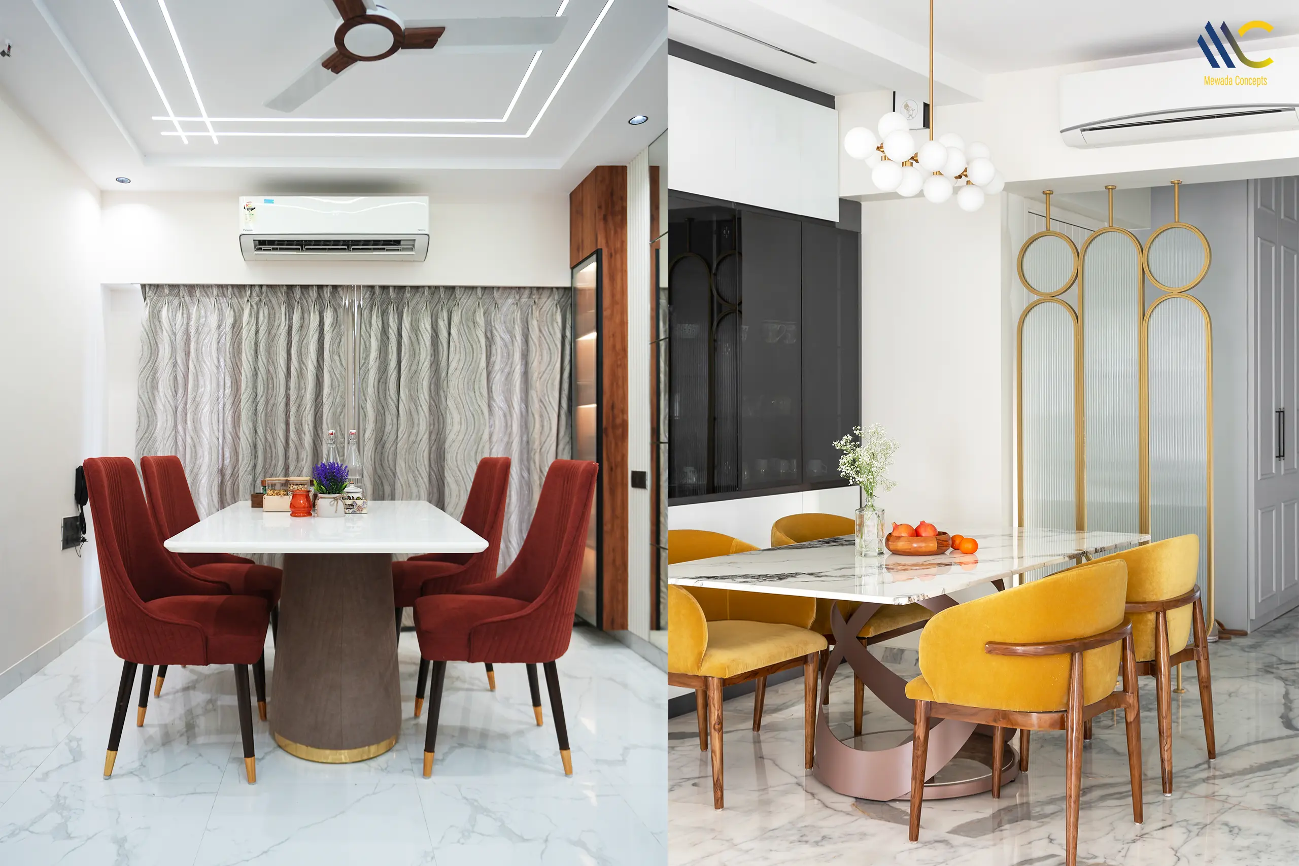 How to Design a Beautiful Dining Area in a 1BHK or 2BHK Flat