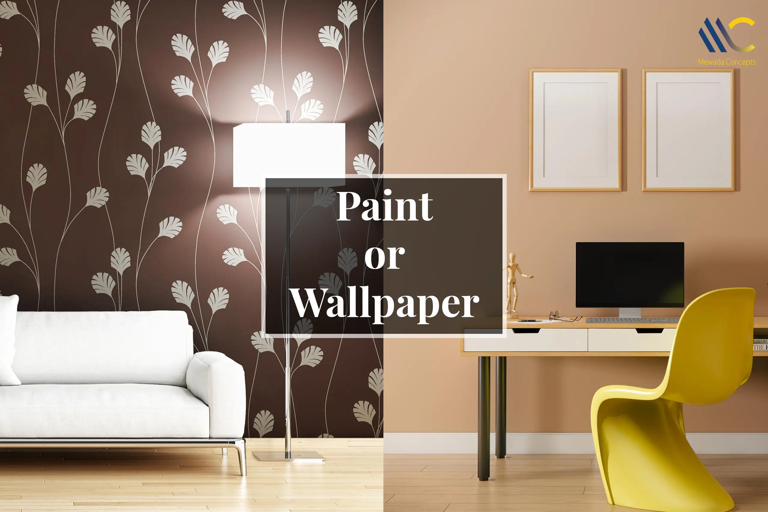 Paint or Wallpaper – What’s Right for Your Living Room Walls?
