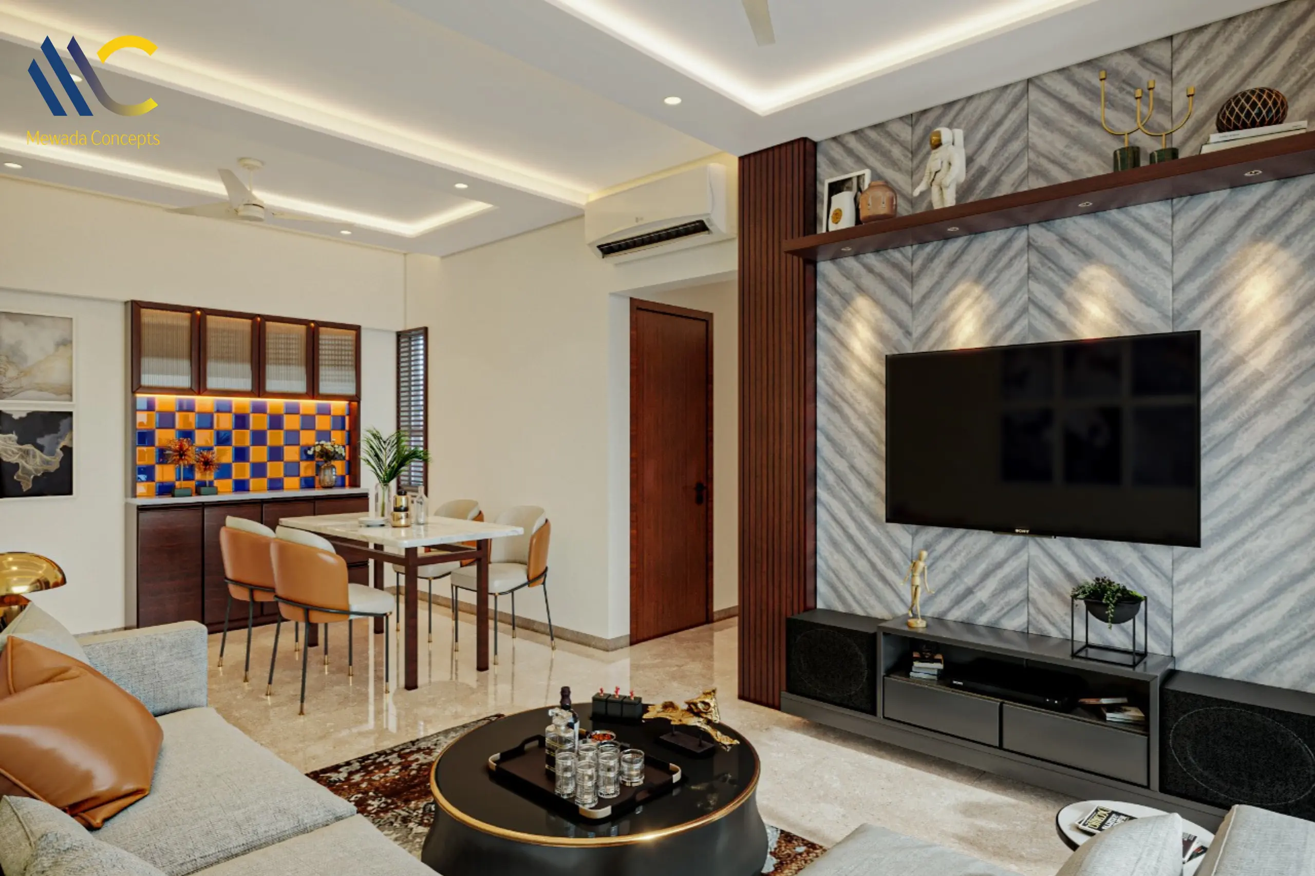 Furniture Pieces for a Drawing Room