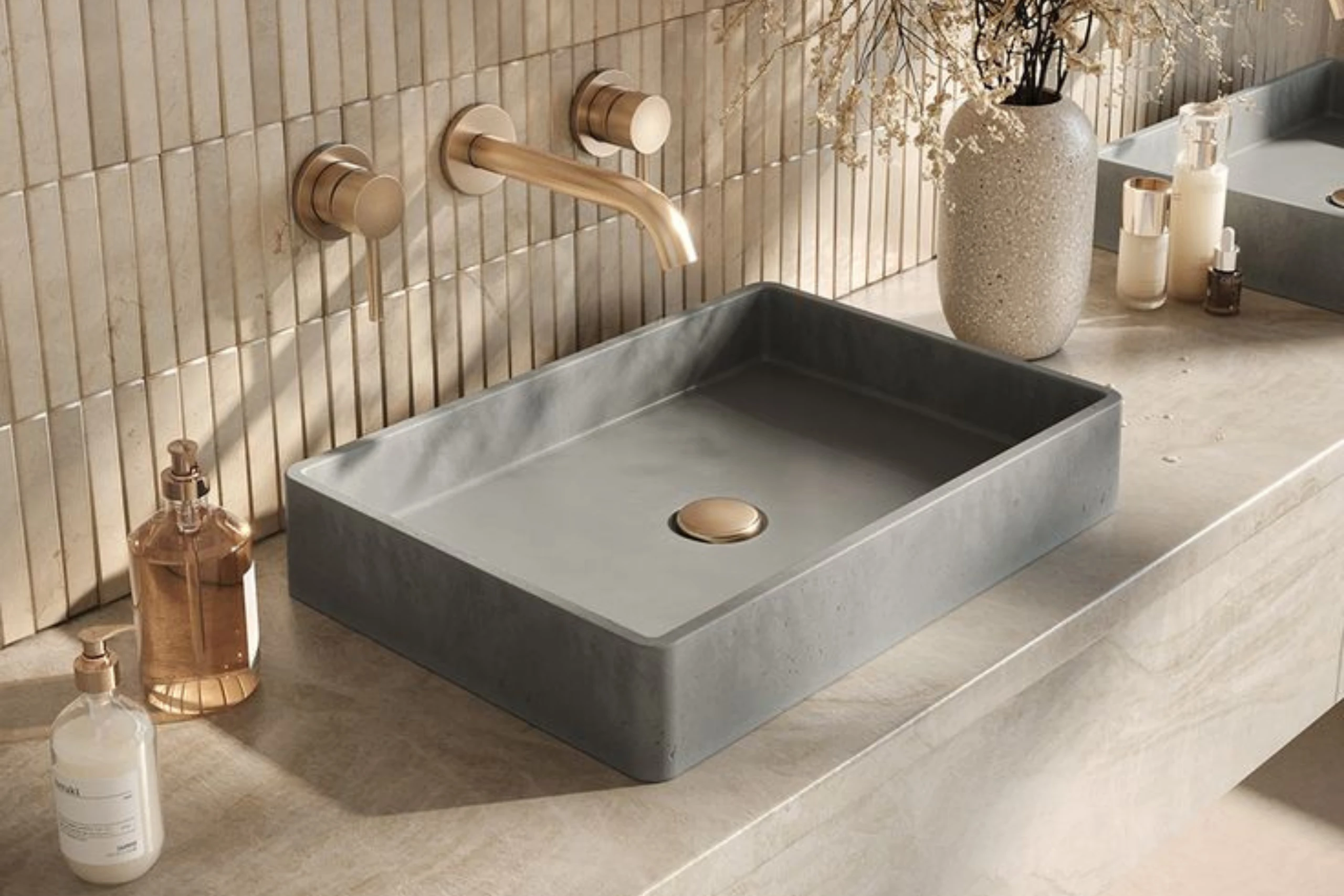1. Wall-Mounted Sinks: Sleek and Space-Saving