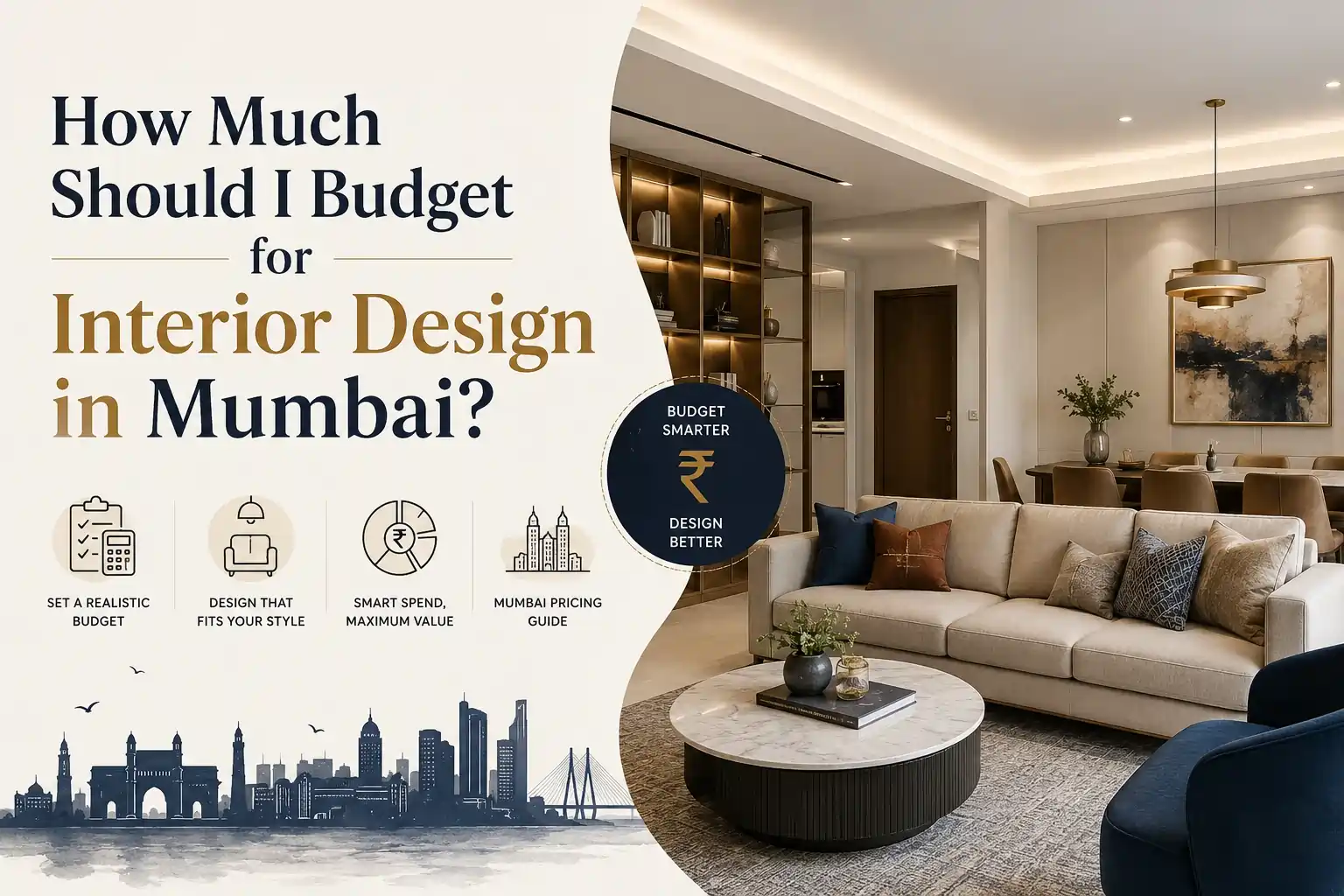 Budgeting for Interior Designing in Mumbai